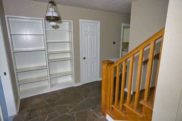 524 Oak Dr, Lake Jackson, TX 77566 - stairs with stone finish floors