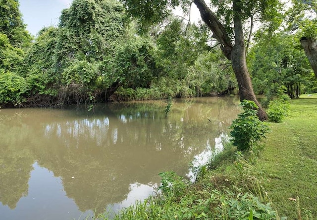 524 Oak Dr, Lake Jackson, TX 77566 - water view featuring a forest