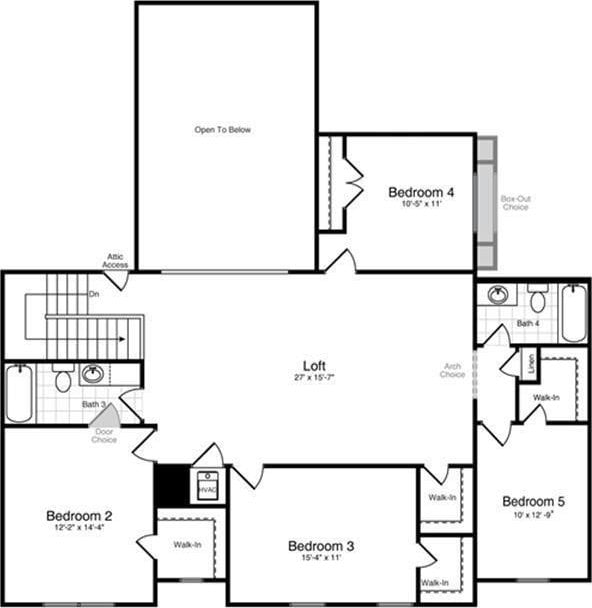 4302 Stoney Heights Ct, Spring, TX 77388 - property floor plan