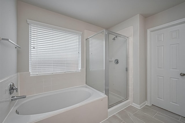 18314 Madisons Crossing Ln, Tomball, TX 77375 - bathroom featuring a stall shower and a bath