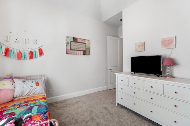 2421 Kolbe Reach Ln, Houston, TX 77080 - bedroom with light carpet and baseboards