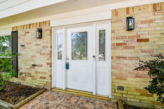 4719 Theall Rd, Houston, TX 77066 - view of exterior entry with brick siding