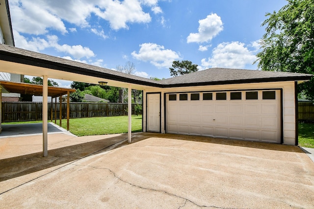 4719 Theall Rd, Houston, TX 77066 - view of garage