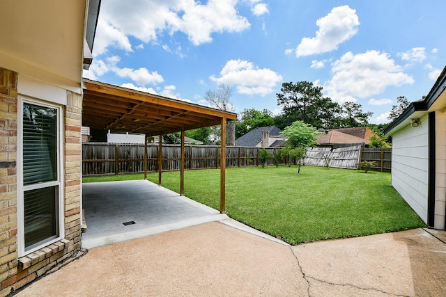 4719 Theall Rd, Houston, TX 77066 - view of yard featuring a patio