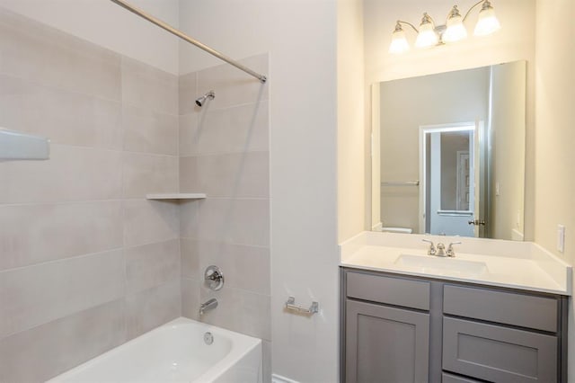 1639 Rosedale Dr, Missouri City, TX 77459 - bathroom with  shower combination and vanity