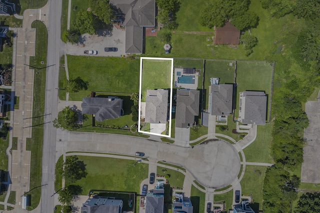 1501 Ashley Ct, Seabrook, TX 77586 - aerial view of property and surrounding area with property boundaries highlighted