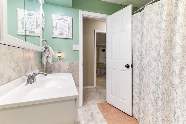 1448 Camellia Dr, Sweeny, TX 77480 - full bathroom featuring vanity and tile patterned flooring