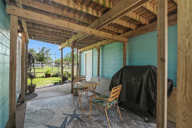 1619 Fm 517th Rd E, San Leon, TX 77539 - view of patio with area for grilling
