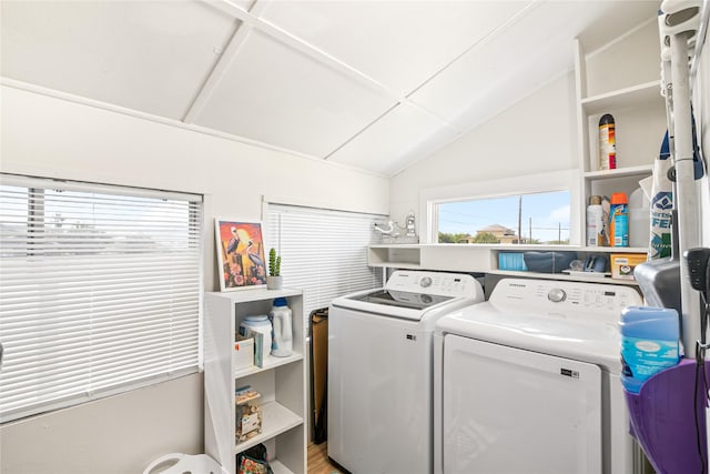 1619 Fm 517th Rd E, San Leon, TX 77539 - laundry area featuring washing machine and clothes dryer and wood finished floors
