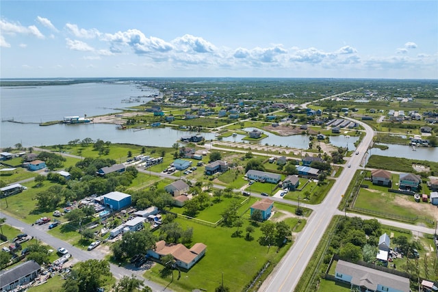 1619 Fm 517th Rd E, San Leon, TX 77539 - aerial perspective of suburban area featuring a large body of water