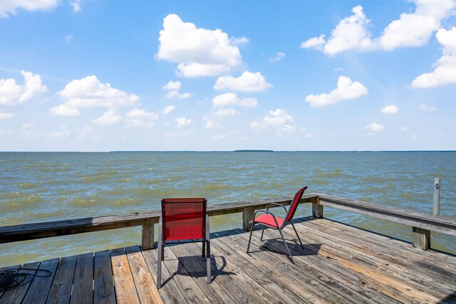 180 Hummel Ln, Coldspring, TX 77331 - dock area with a water view