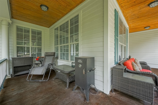 8946 Catamaran Way, Montgomery, TX 77316 - view of patio featuring a porch