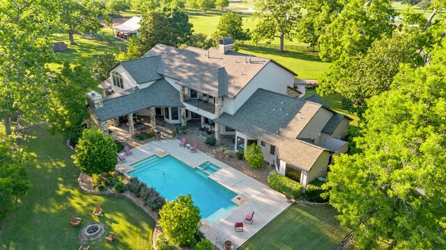 7527 Foster Island Dr, Richmond, TX 77406 - view of subject property with a pool