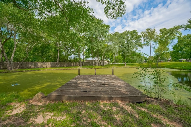18518 W Paloma Lago Cir, Cypress, TX 77433 - view of yard featuring a water view