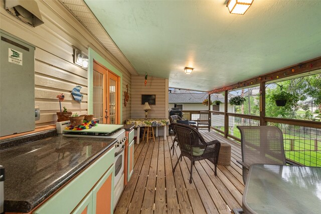 268 Seminole Dr, League City, TX 77565 - view of sunroom