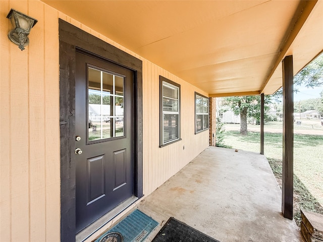 102 Besch Wilburn Ln, Glidden, TX 78943 - view of property entrance