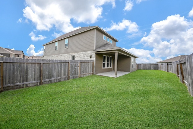 108 Shallow Creek Dr, Waller, TX 77445 - back of property with a patio area