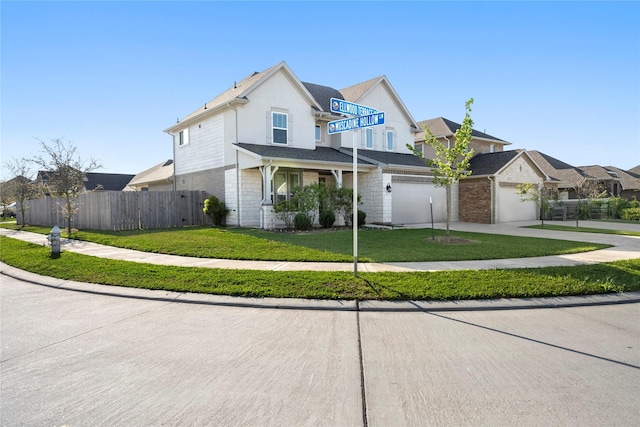 618 Ellwood Terrace Ln, Richmond, TX 77406 - view of front of property featuring a garage and driveway