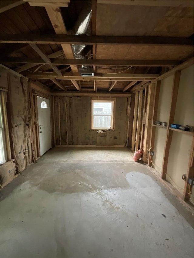 miscellaneous room featuring a garage