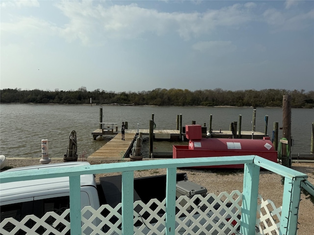 1428 Fm 2031st St S, Matagorda, TX 77414 - dock featuring a water view