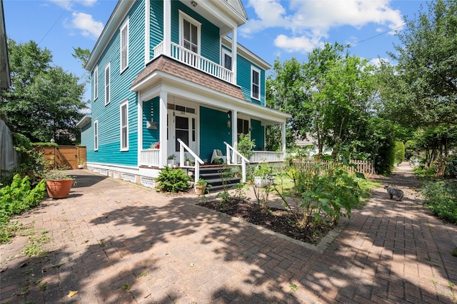 1818 Decatur St, Houston, TX 77007 - view of front of property featuring covered porch