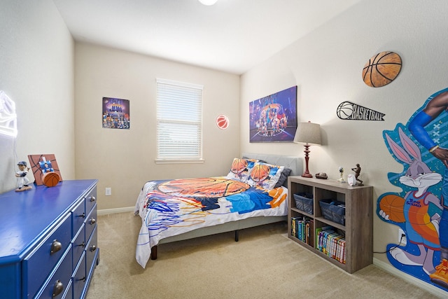 12019 Eagle Ridge Dr, Dayton, TX 77535 - bedroom featuring light carpet and baseboards