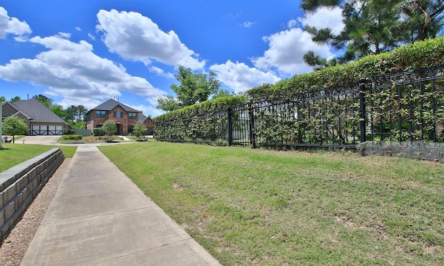 view of yard