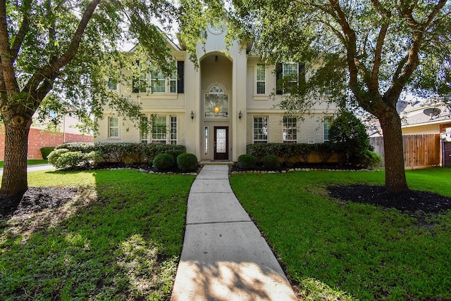 5530 Riverstone Crossing Dr, Sugar Land, TX 77479 - view of front facade with stucco siding