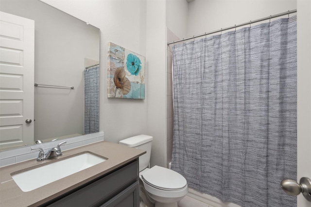 12510 Grayton Dr, Texas City, TX 77568 - full bathroom with toilet and vanity