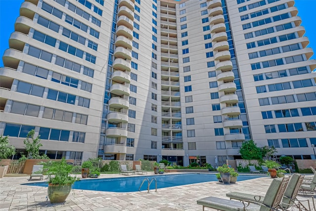 community pool featuring a patio