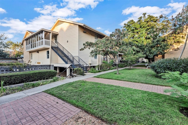 3131 Cummins St Unit 94, Houston, TX 77027 - view of community with stairs and a lawn