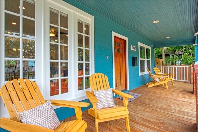 2714 Gano St, Houston, TX 77009 - deck with a porch