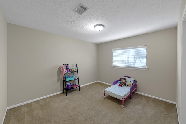 2526 Windswept Dr, Richmond, TX 77406 - bedroom featuring carpet floors, baseboards, and a textured ceiling