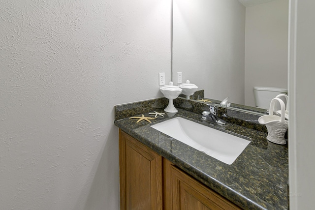 2526 Windswept Dr, Richmond, TX 77406 - half bath with vanity and toilet