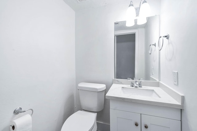7109 Chasewood Dr, Houston, TX 77489 - half bathroom with toilet and vanity