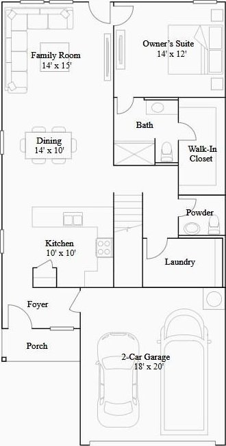 1138 Blue Stone Dr, Beasley, TX 77417 - property floor plan