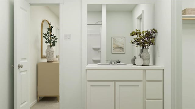 1138 Blue Stone Dr, Beasley, TX 77417 - bathroom featuring vanity and a shower
