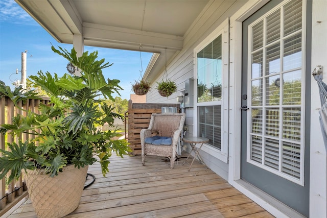 2101 Menard Ave, Seabrook, TX 77586 - view of deck
