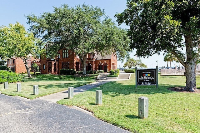 2619 Sailboat Dr, Houston, TX 77058 - view of home's community featuring a yard