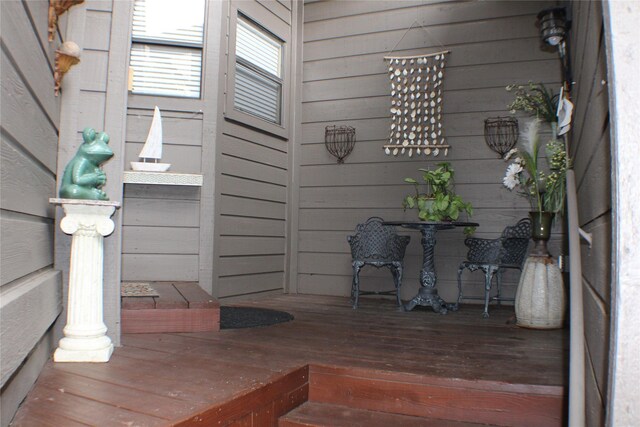 2619 Sailboat Dr, Houston, TX 77058 - view of wooden deck