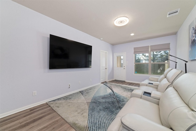 29122 Artic Brook Ln, Fulshear, TX 77441 - living room featuring wood finished floors, baseboards, and recessed lighting