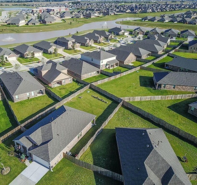 4622 Stolz Trl, Katy, TX 77493 - aerial view of residential area with a large body of water