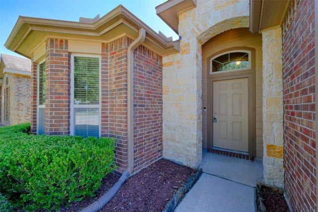 9533 E Woodmark, Conroe, TX 77304 - entrance to property with brick siding and stone siding
