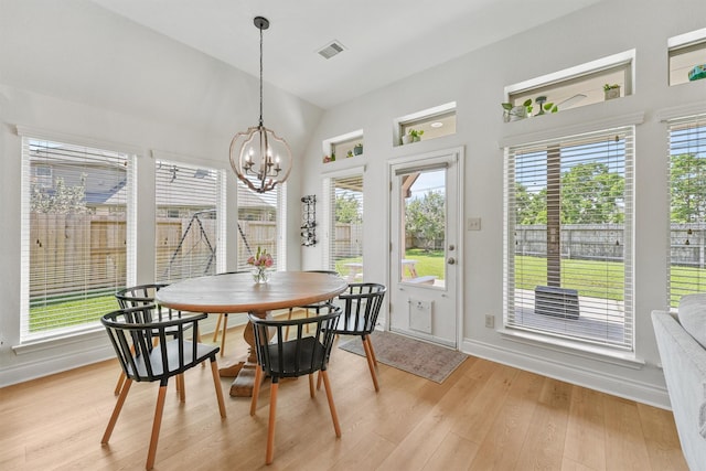 28803 Crested Butte Dr, Katy, TX 77494 - sunroom with a chandelier and lofted ceiling