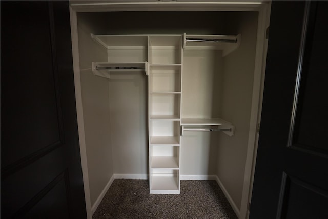 view of closet