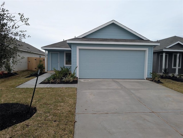 12514 Mountain Daisy Rd, Houston, TX 77038 - ranch-style home with driveway, an attached garage, and a shingled roof