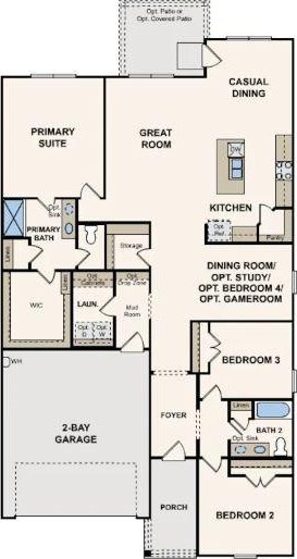 11664 Wilgers Way, Willis, TX 77378 - floor plan / room layout