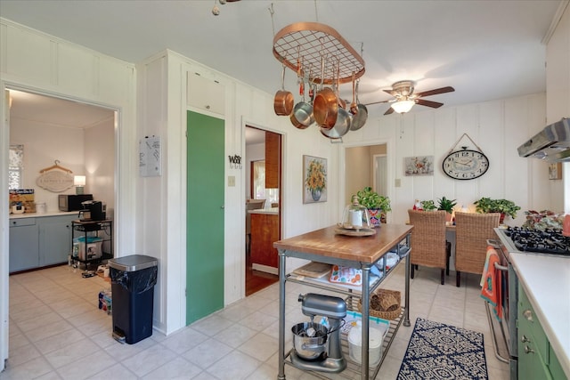 111 Circle Dr, Cleveland, TX 77327 - dining area featuring ceiling fan