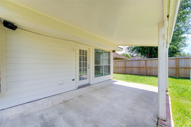 1826 Oak Lodge Dr, Pearland, TX 77581 - view of patio featuring fence