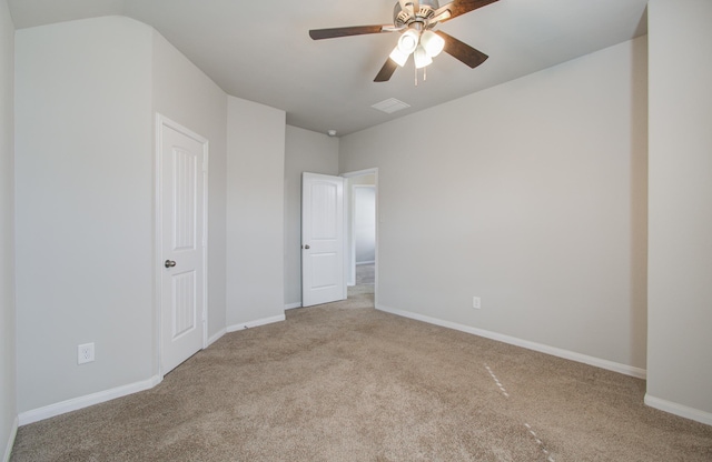 3514 Vivaldi Dr, Katy, TX 77493 - unfurnished bedroom featuring light colored carpet, baseboards, and a ceiling fan